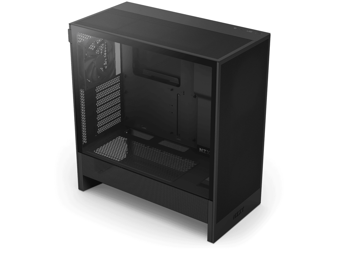 NZXT H Series H5 Flow 2024 Edition ATX Mid Tower Chassis All Black Color