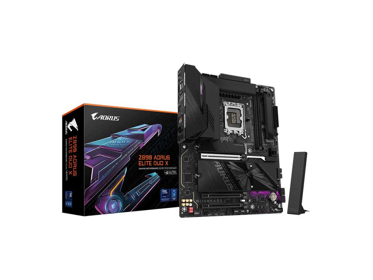 GIGABYTE Z890 AORUS ELITE DUO X Intel LGA 1851 ATX Motherboard, Support Core Ultra