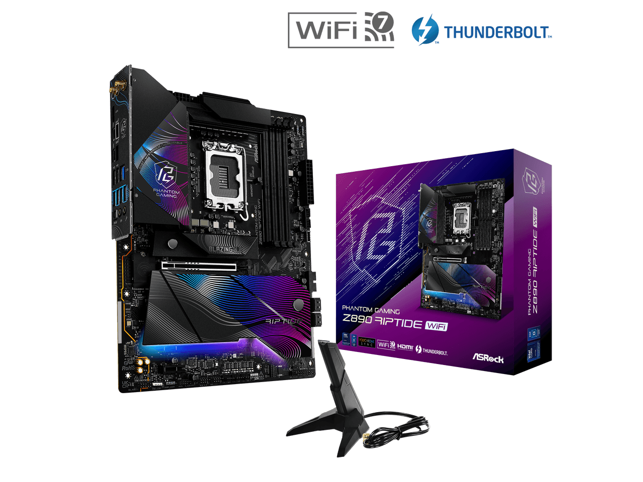 ASRock Z890 Riptide WiFi LGA 1851 ATX Motherboard