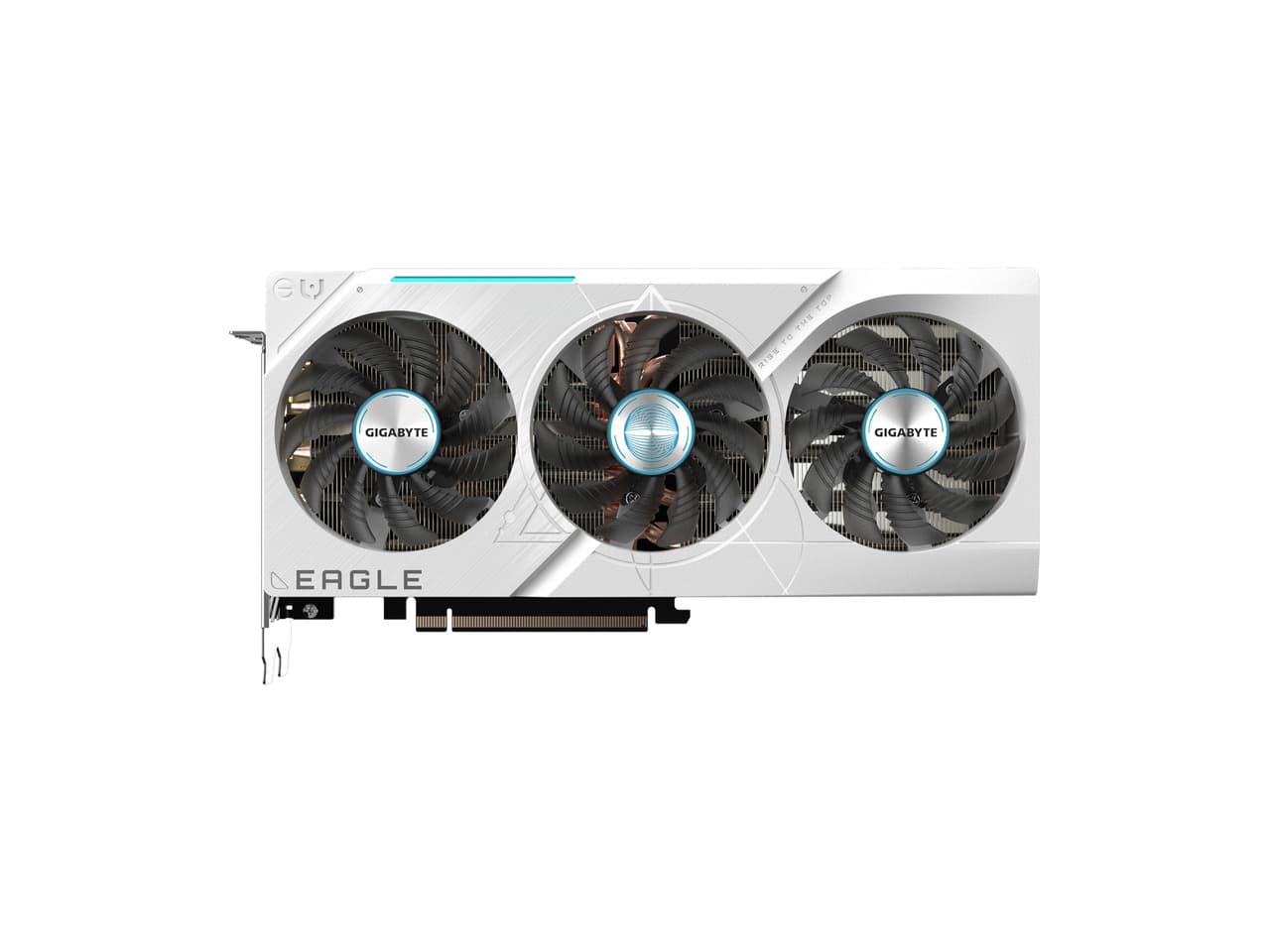 GIGABYTE GeForce RTX 4070 Ti SUPER EAGLE OC ICE 16G Graphics Card, 3x WINDFORCE Fans, 16GB 256-bit GDDR6X, GV-N407TSEAGLE OC ICE-16GD Video Card