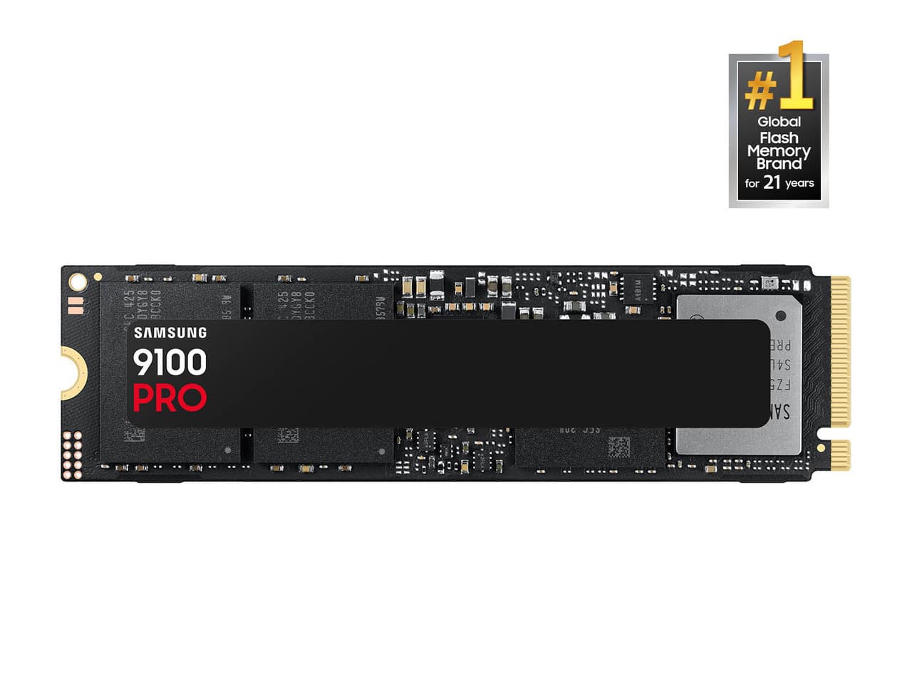 SAMSUNG SSD 9100 PRO 2TB, PCIe 5.0x4 M.2 2280, Seq. Read Speeds Up to 14,700MB/s, for AI Computing and Workstations MZ-VAP2T0B/AM