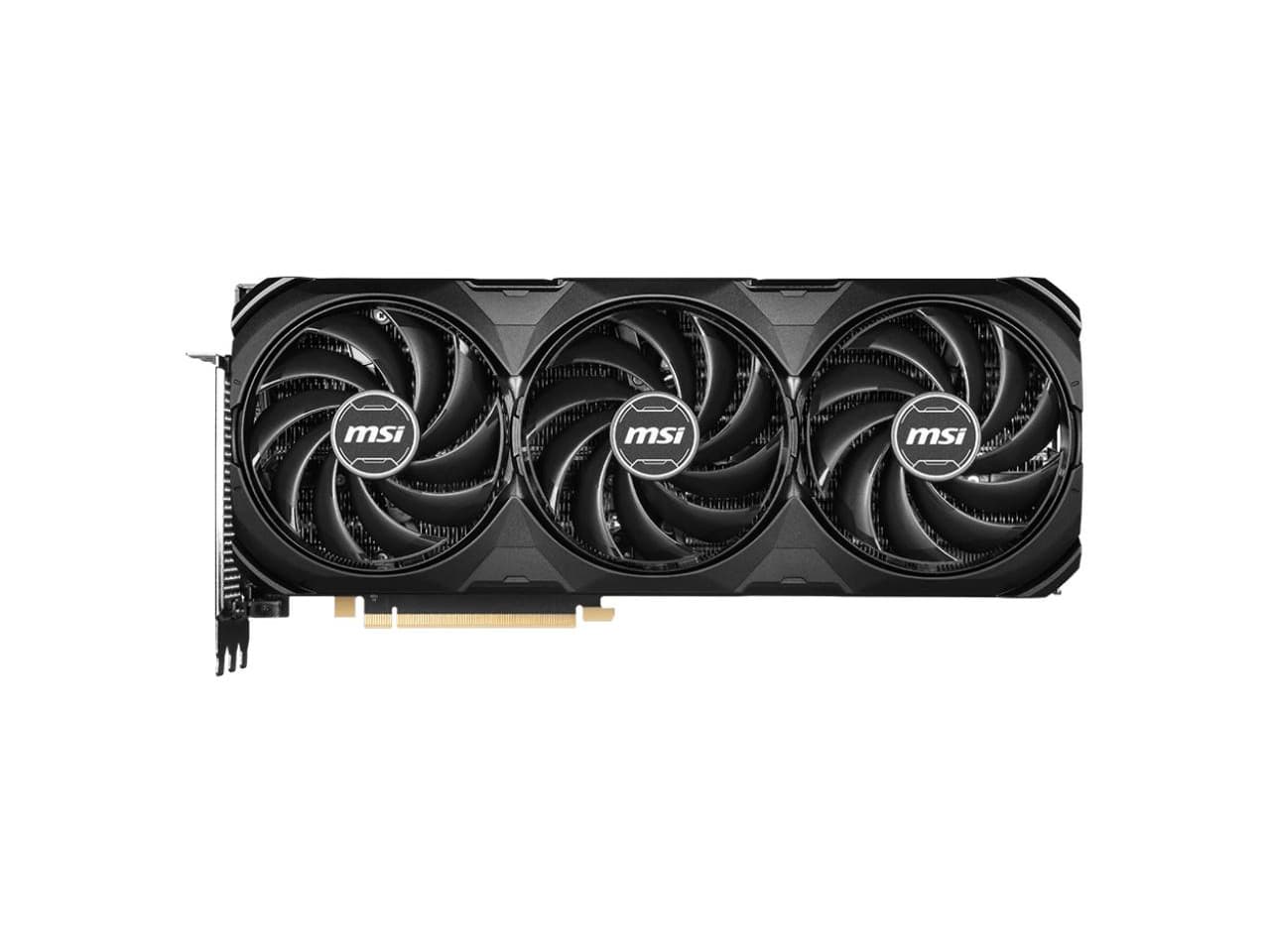 MSI NVIDIA GeForce RTX 4070 Ti SUPER 16G VENTUS 3X BLACK OC 256-Bit 16GB GDDR6X PCI-Express 4.0, DLSS 3 Graphics Card