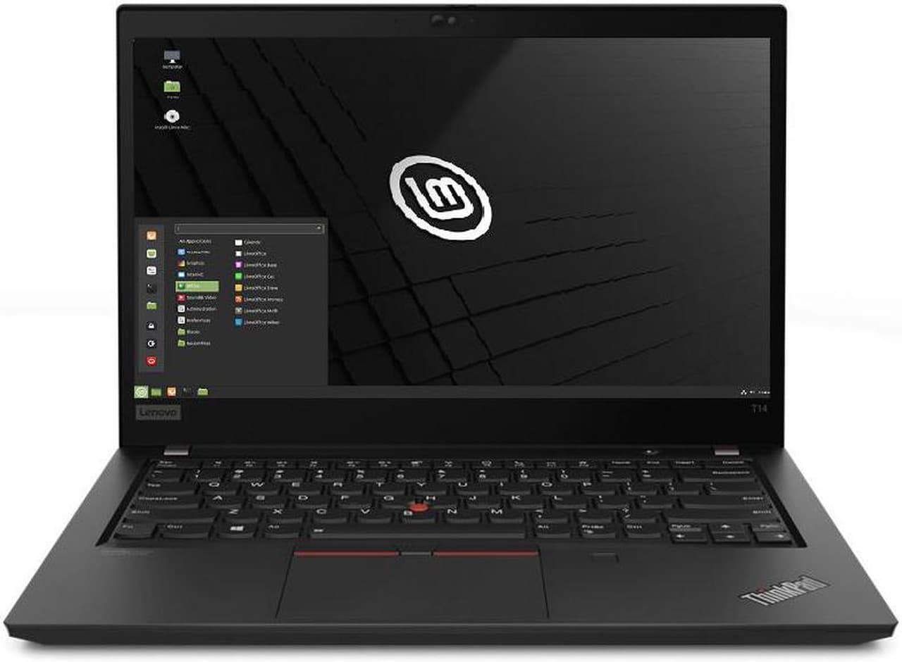 Lenovo - Integrated Graphics - ThinkPadT14 Gen 2 - Black - 256 GB PCIe NVMe Hard Drive - 8GB Memory - 14.0" Screen - Work/Business - 192