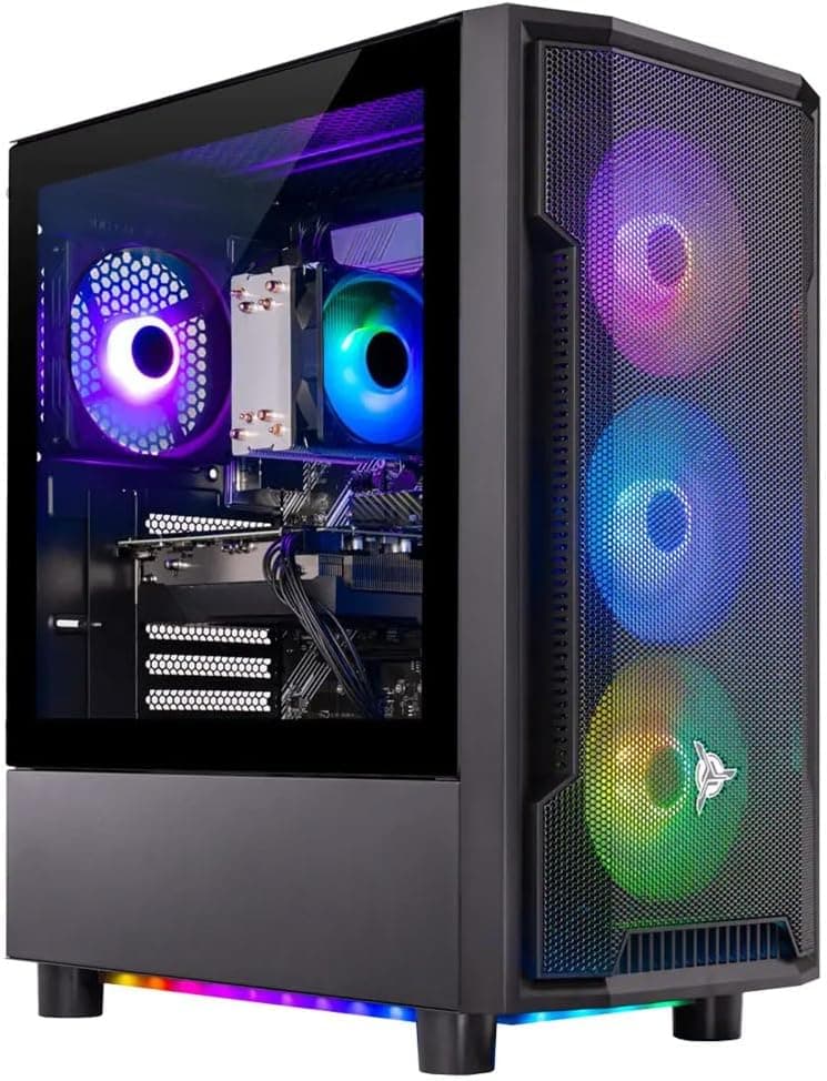 SkyTech Shadow Ryzen 5 5500 RTX 3050 Gaming Desktop