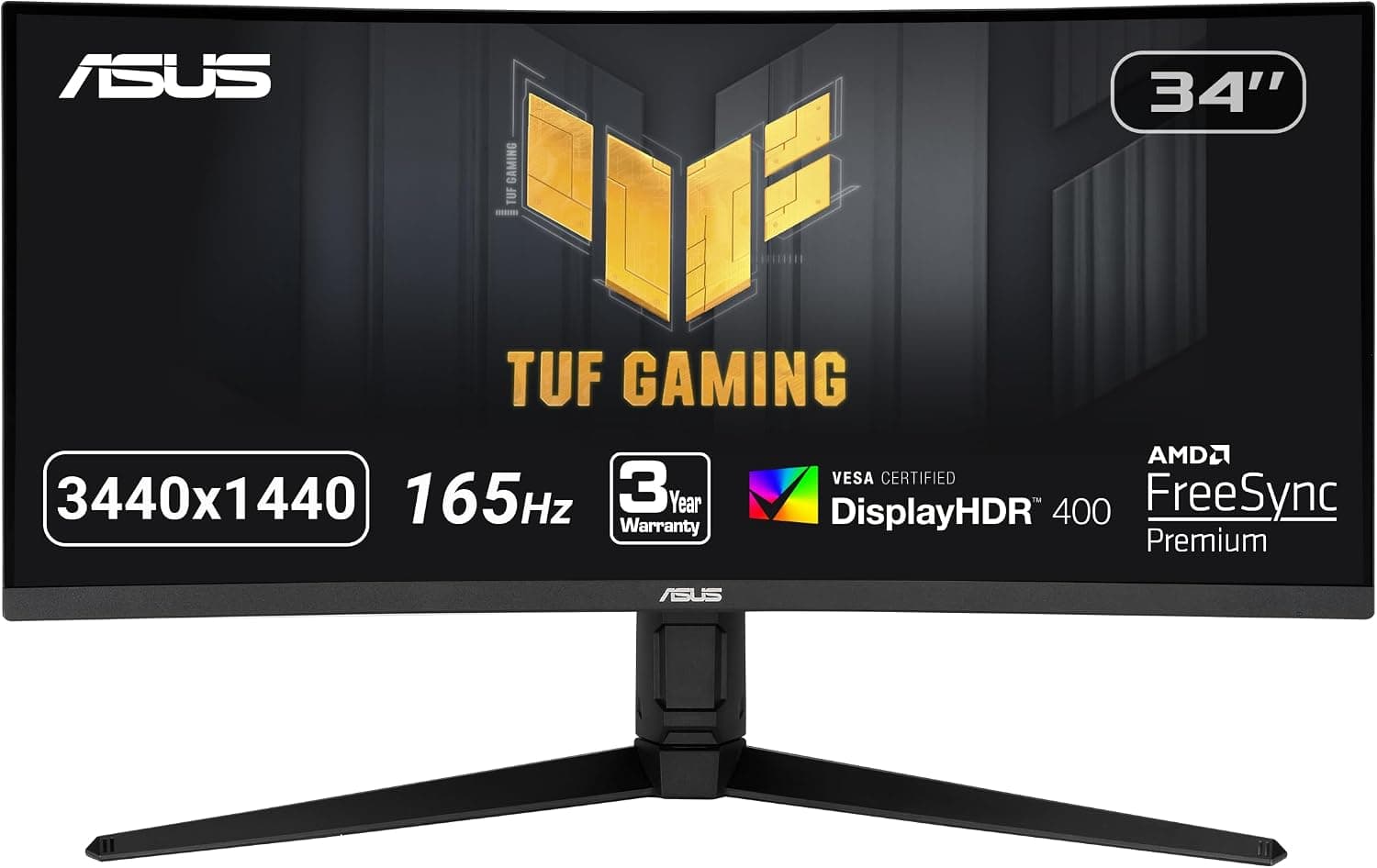 ASUS TUF Gaming VG34VQL1B 34" LED 3440x1440 165Hz Gaming Monitor