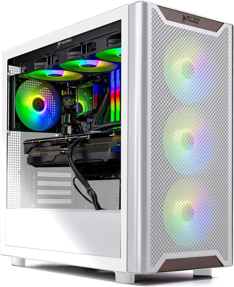 SkyTech Chronos 3 Ryzen 7 9800X3D RTX 5080 Gaming Desktop