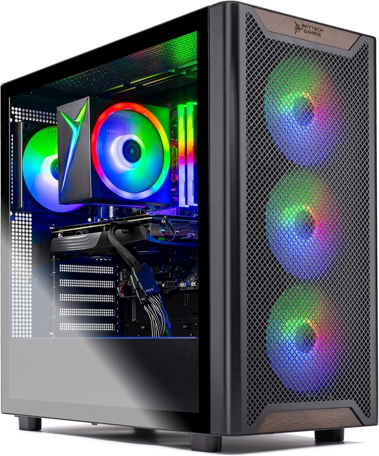 SkyTech Chronos 3 Core i5 14400F RX 9060 XT Gaming Desktop