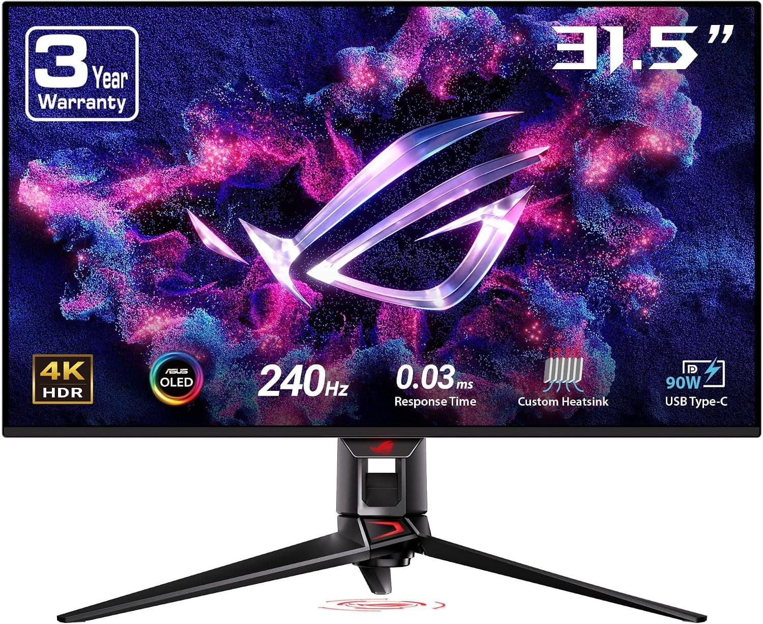 ASUS ROG Swift OLED PG32UCDM 32" OLED 3840x2160 240Hz Gaming Monitor