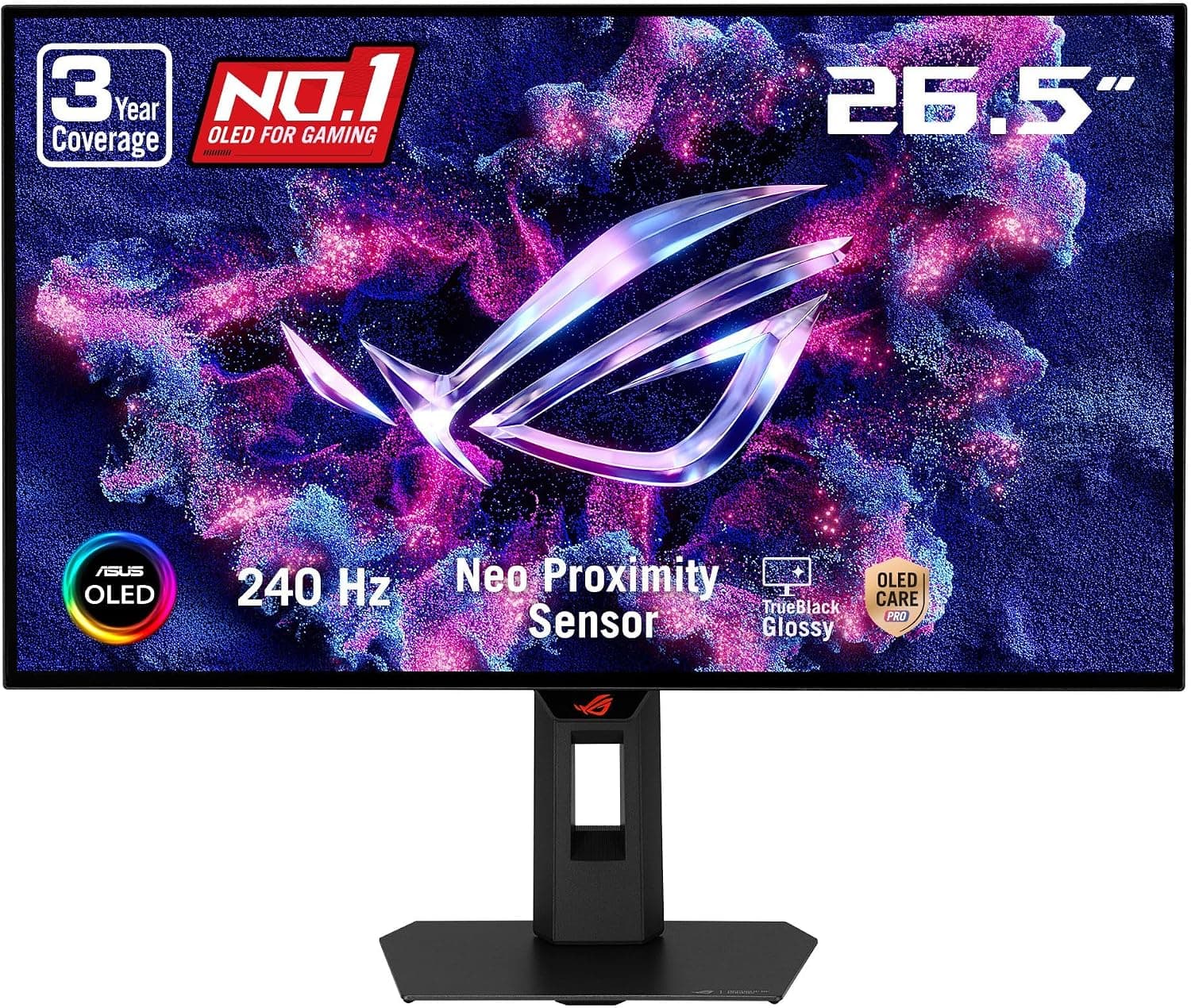 ASUS ROG Strix XG27AQDMGR 27" OLED 2560x1440 240Hz Gaming Monitor