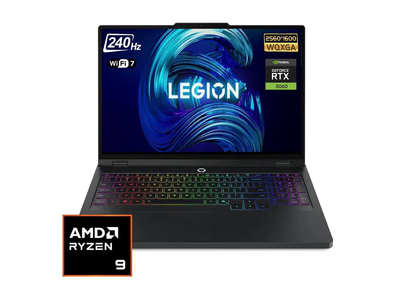 Lenovo Legion Pro 5 Gen 10 16" WQXGA 240Hz Gaming Laptop AMD Ryzen 9 8945HX RTX 5060 16GB 1TB