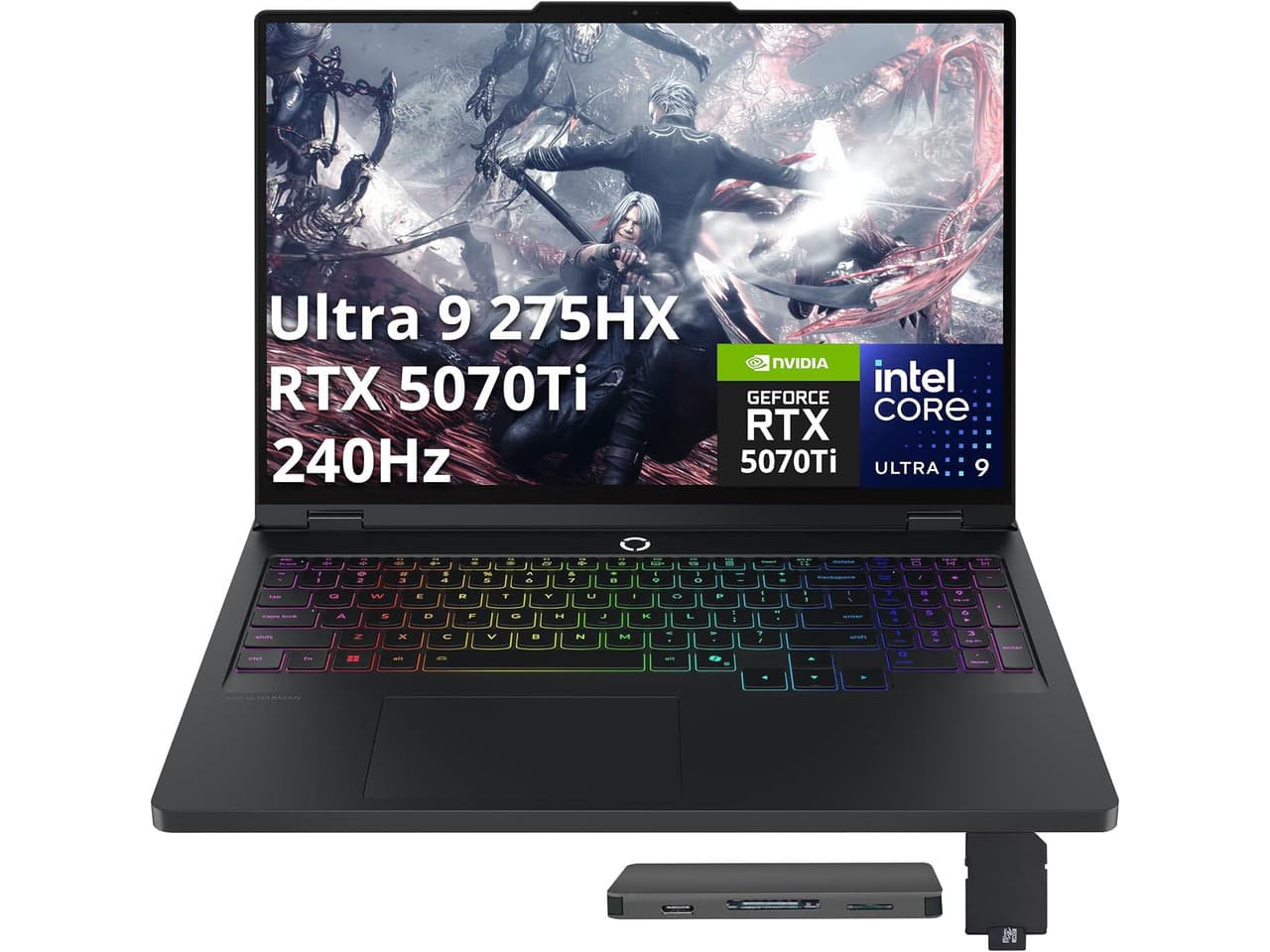 Lenovo Legion Pro 5 Gen 10 16" WQXGA 240Hz Gaming Laptop Intel Core Ultra 9 275HX RTX 5070 Ti 32GB 2TB