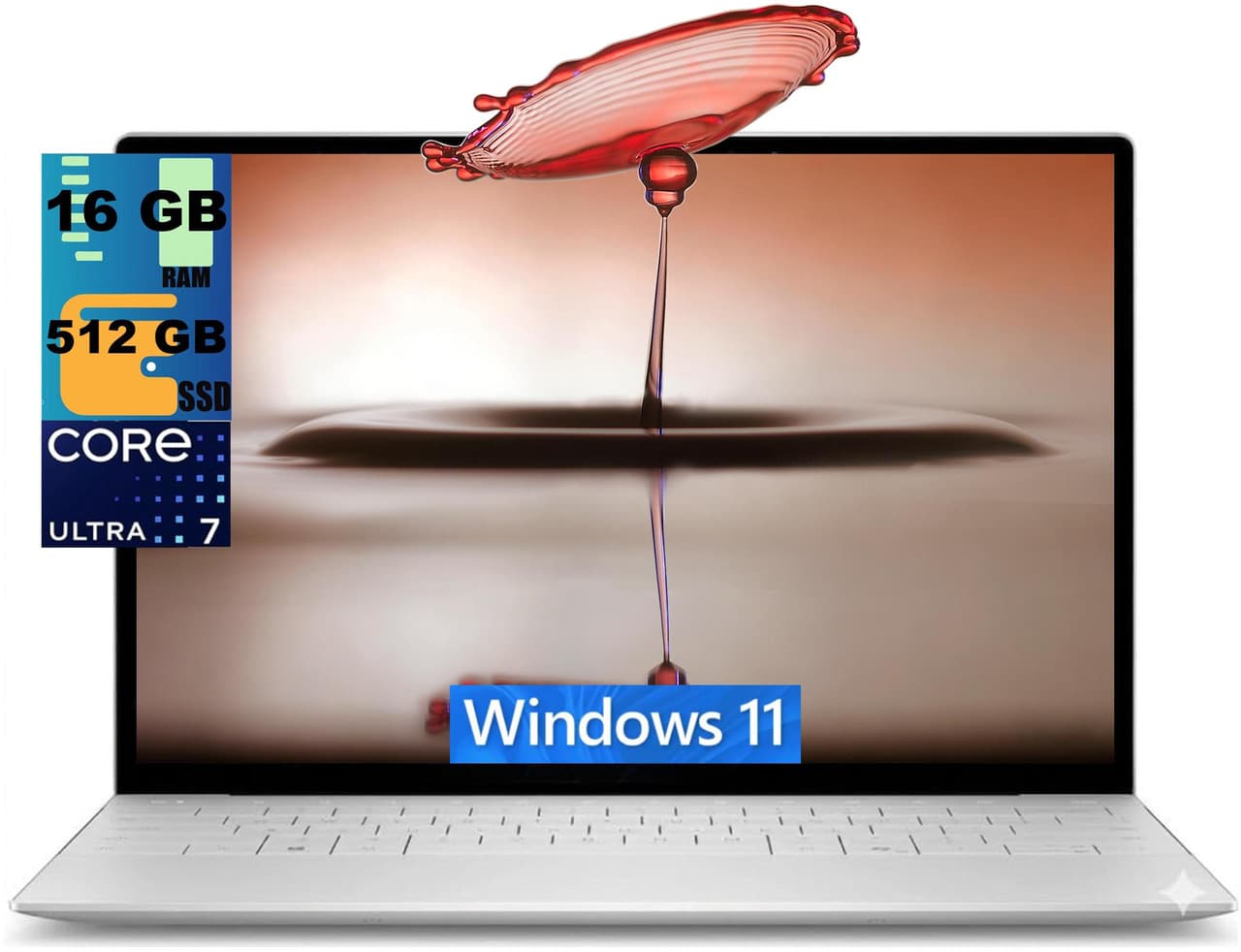 Dell - XPS 13 - 13.4" FHD+ Laptop - Intel Core Ultra 7 Series 2 256V 2024 - 16GB Memory - 512 GB Storage - Copilot+ PC - IST HUB - Graphite