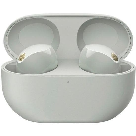 Sony WF-1000XM5 Wireless Noise Cancelling Earbuds – Silver (Refurbished, Excellent)