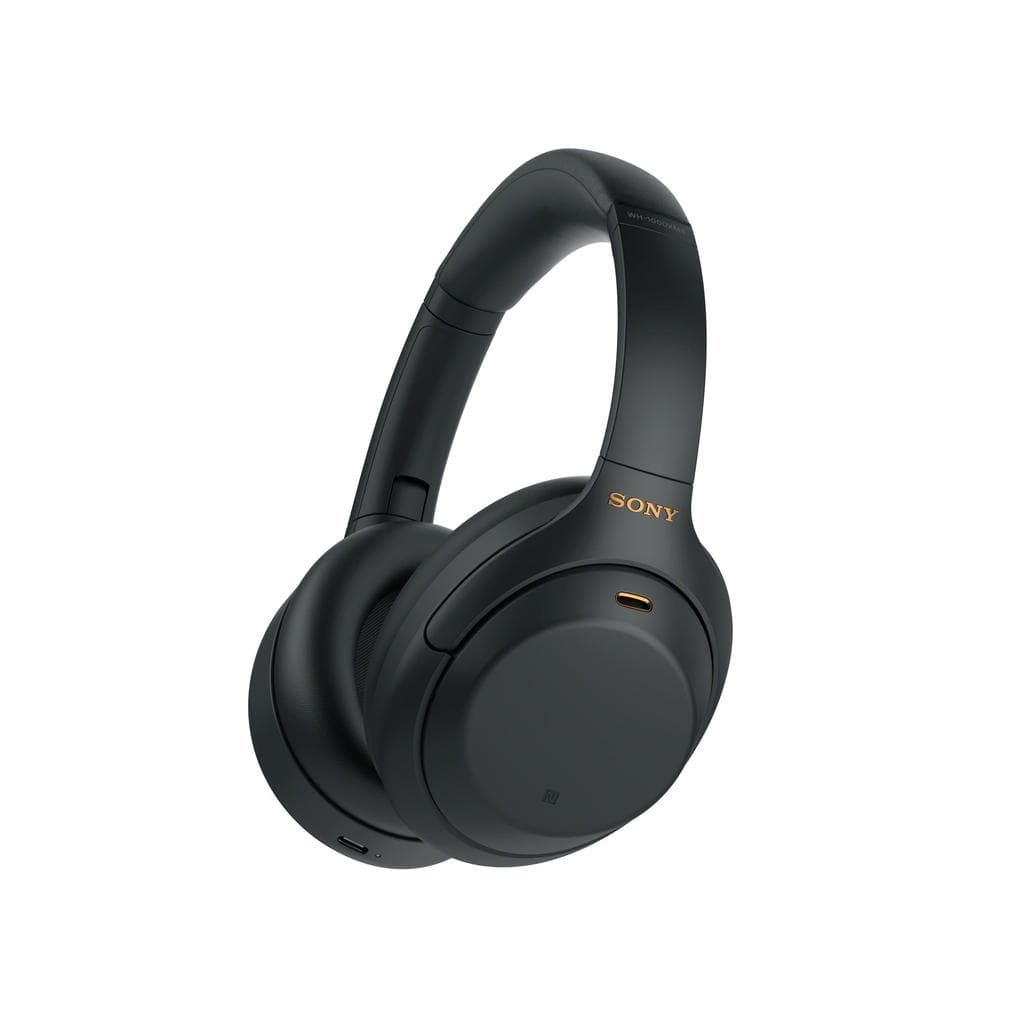 Sony WH-1000XM4 Wireless Noise Cancelling Headphones – Black (Refurbished, Good)