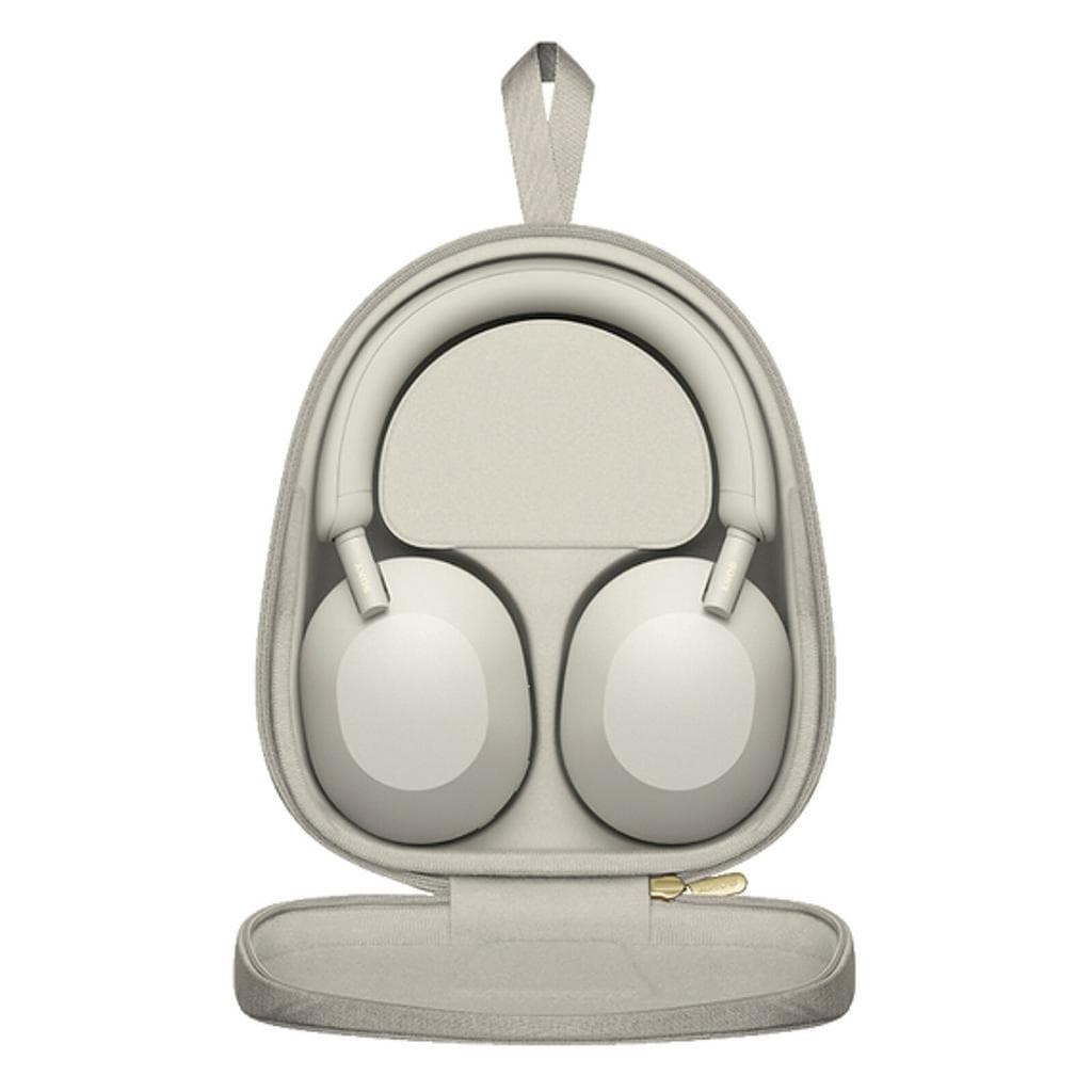 Sony WH-1000XM5 Wireless Noise Cancelling Headphones – Silver (Refurbished, Fair)