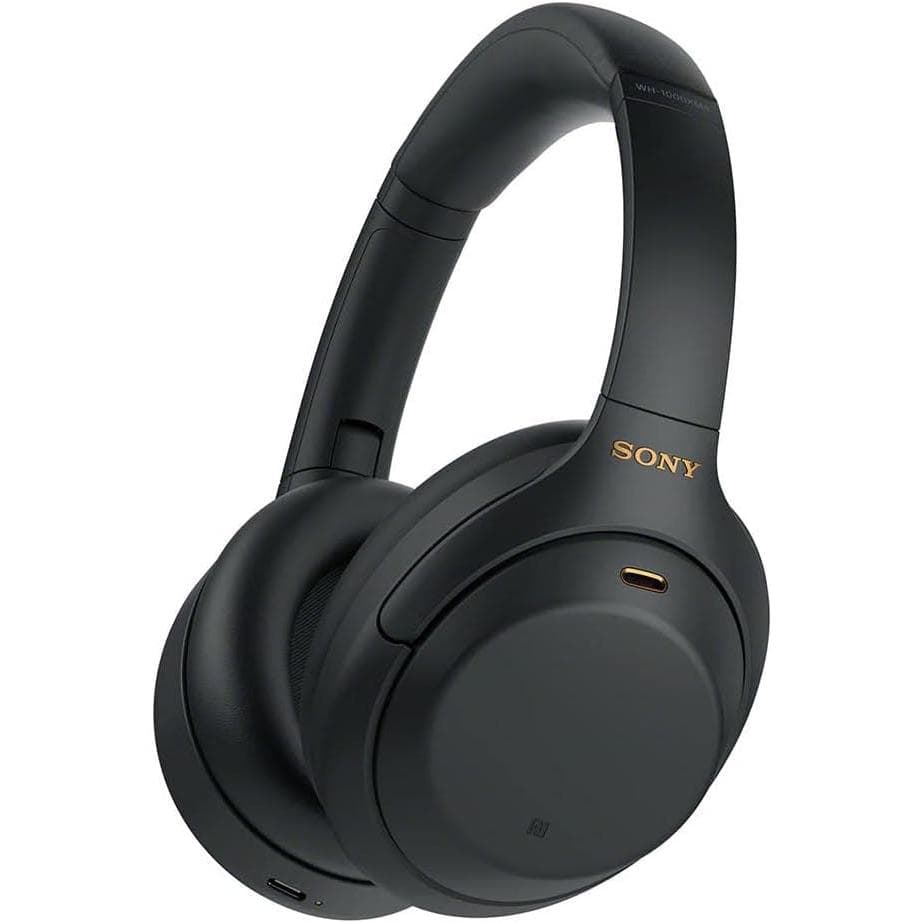 Sony WH-1000XM4 Wireless Noise Cancelling Headphones – Black (Refurbished, Excellent)