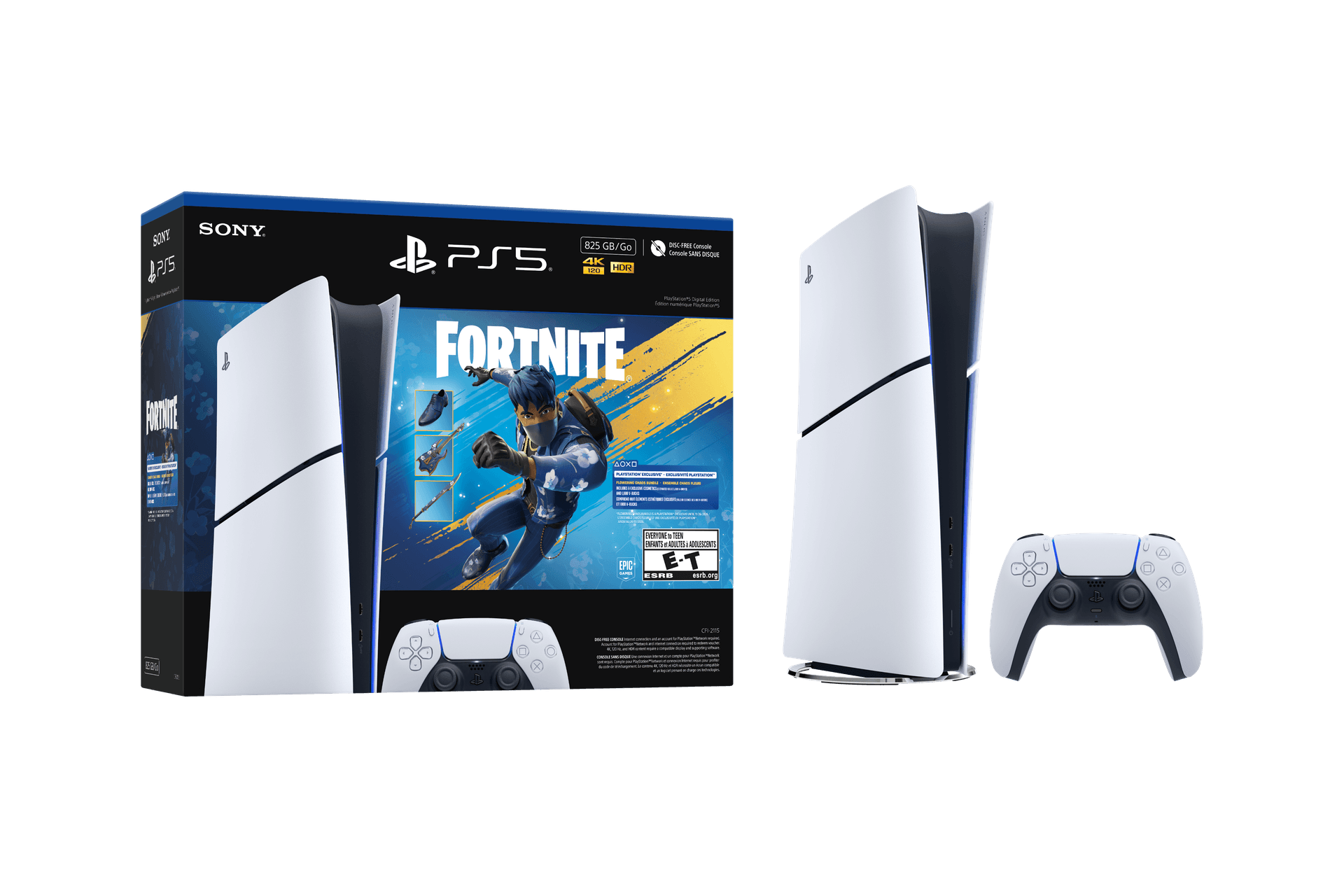 Sony PlayStation 5 Digital Edition 1TB Marvel's Wolverine Battle Yellow Limited Edition Bundle