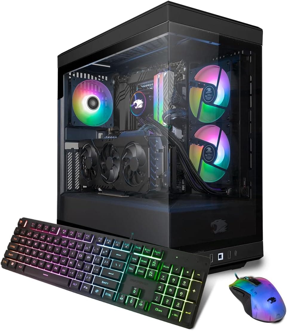 iBUYPOWER Y40 Ryzen 7 7700X RTX 4070 Ti Super Gaming Desktop