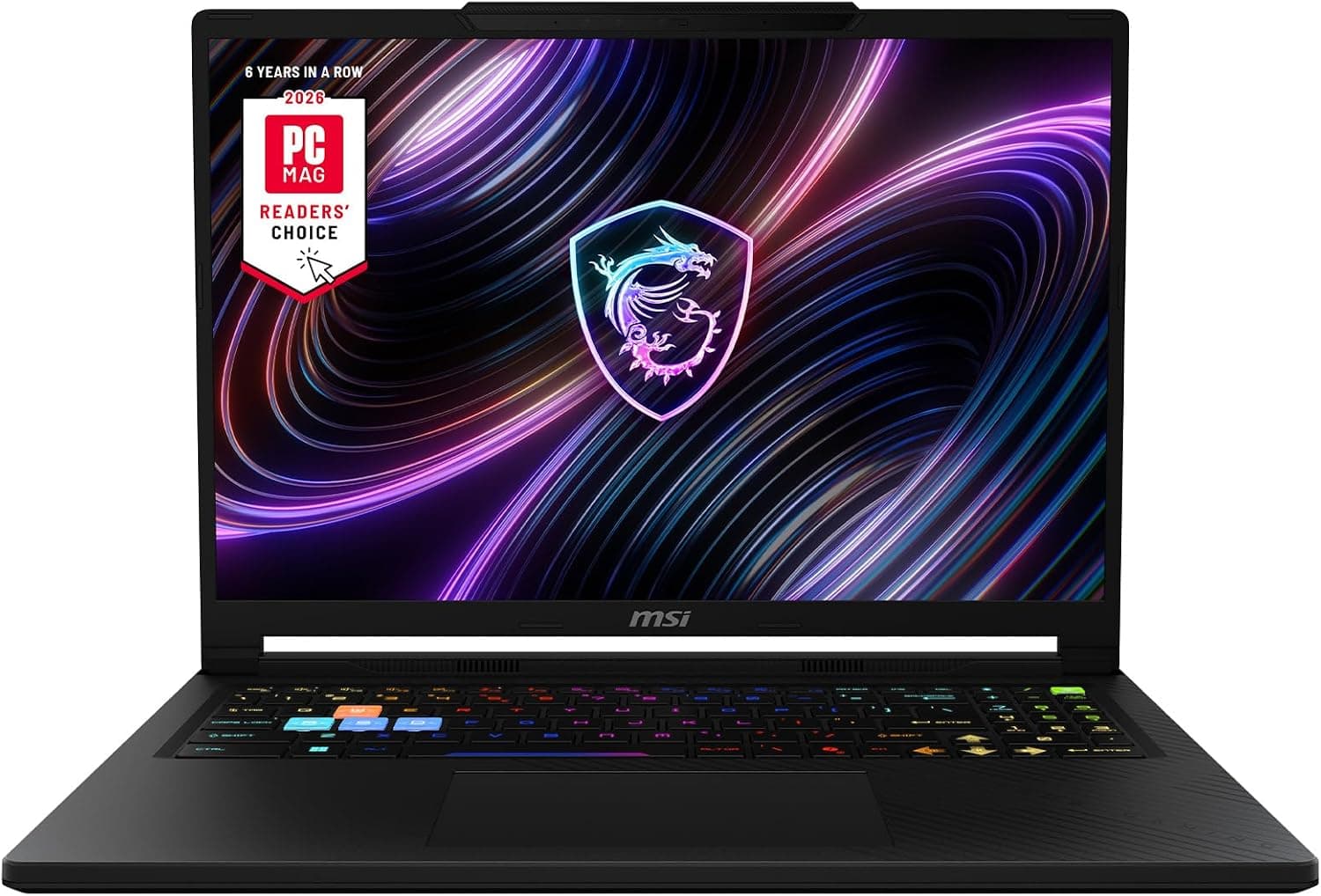 MSI Raider A16 HX 16" QHD+ 240Hz Gaming Laptop - AMD Ryzen 9 8940HX, NVIDIA GeForce RTX 5080 16GB, 32GB DDR5, 2TB NVMe SSD, Core Black