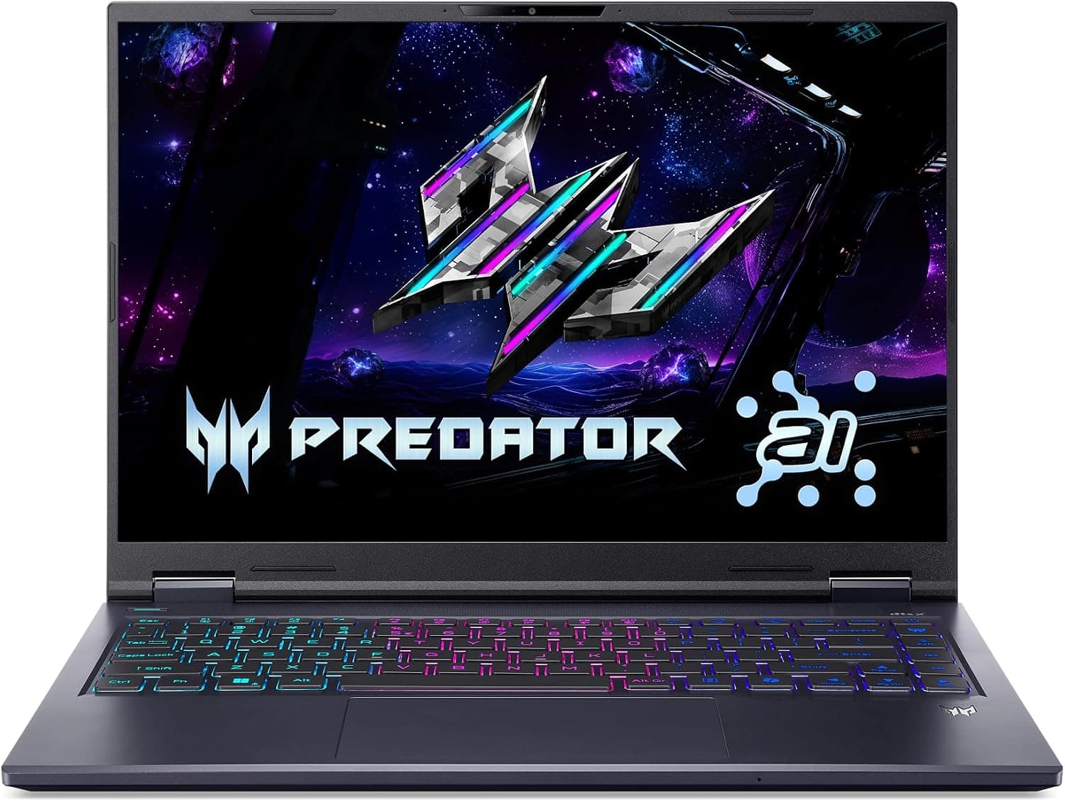 Acer Predator Helios Neo 14 AI 14.5" WQXGA 165Hz Gaming Laptop - Intel Core Ultra 7 255H, NVIDIA GeForce RTX 5060, 16GB LPDDR5X, 1TB SSD