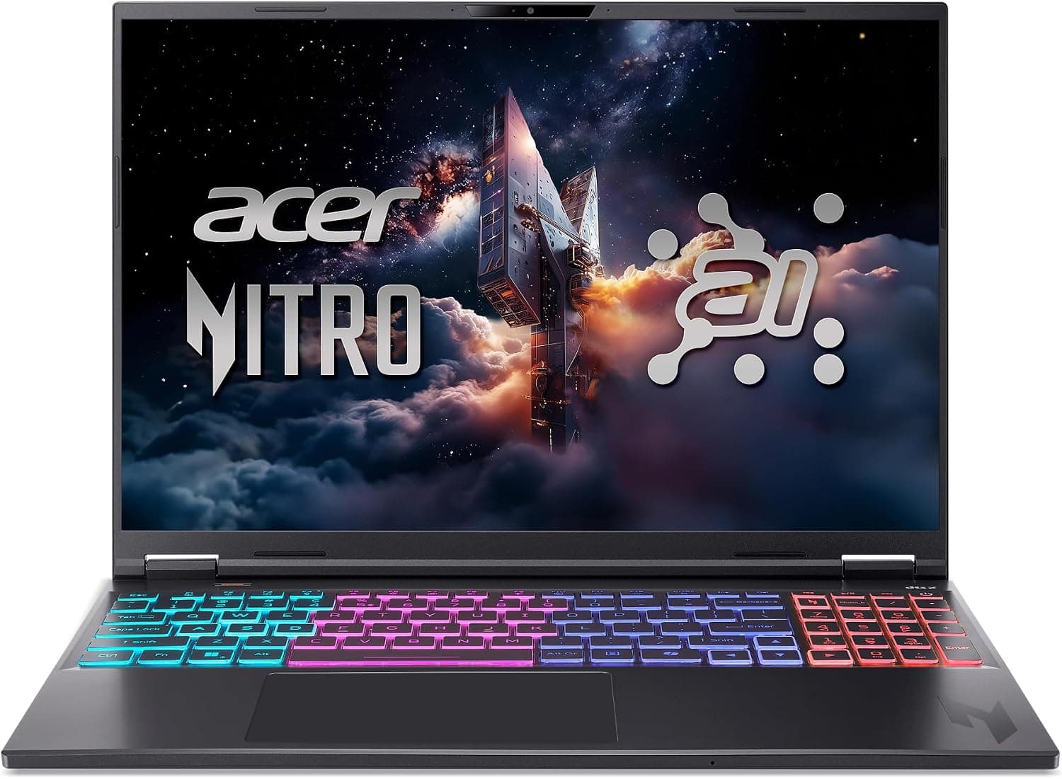 Acer Nitro 16S AI Copilot+ 16" WUXGA 180Hz Gaming Laptop - AMD Ryzen AI 7 350, NVIDIA GeForce RTX 5060, 16GB DDR5, 1TB SSD