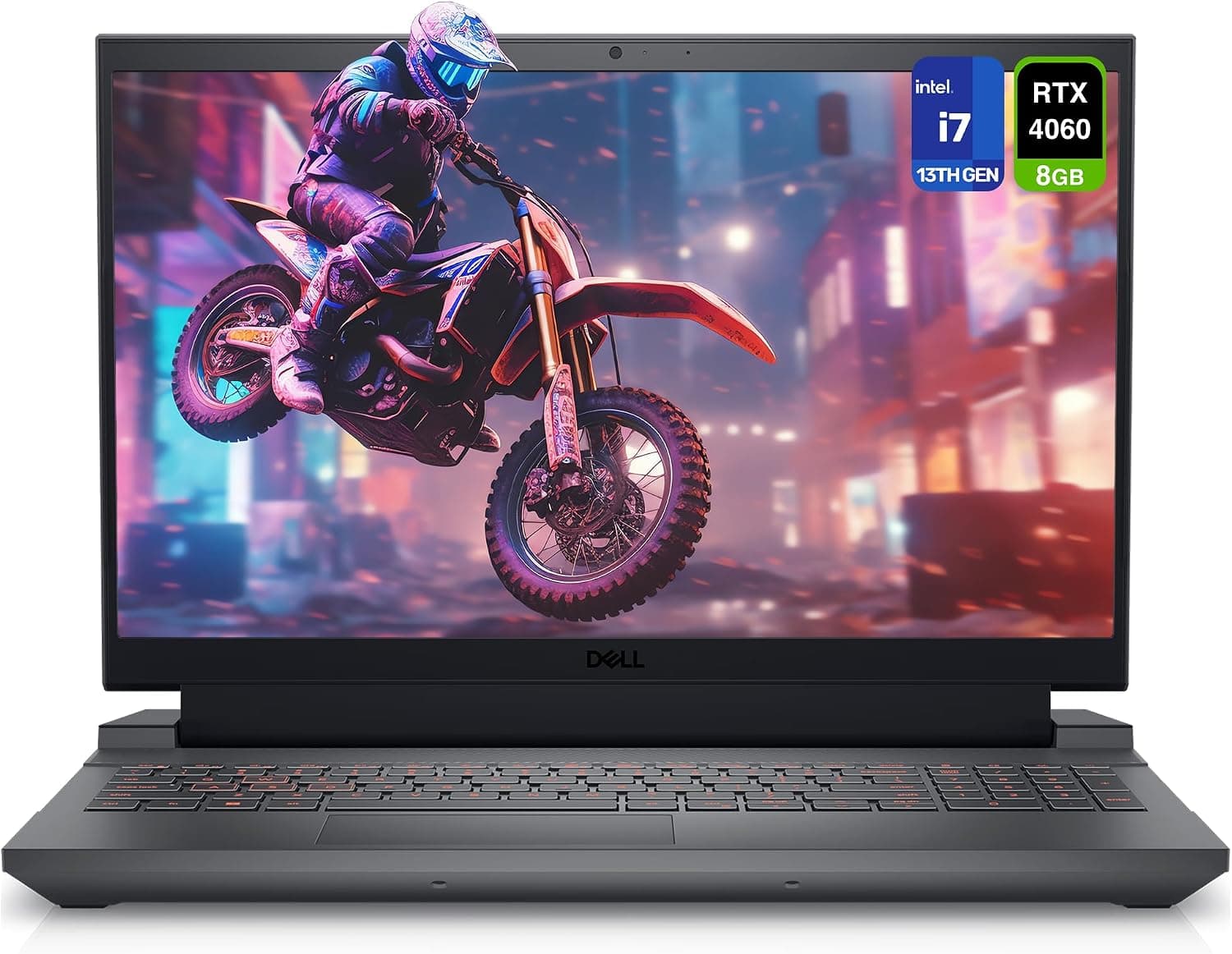 Dell G15 5530 15.6" FHD Gaming Laptop - Intel Core i7-13650HX, NVIDIA GeForce RTX 4060, 64GB DDR5, 2TB PCIe SSD, Dark Shadow Gray
