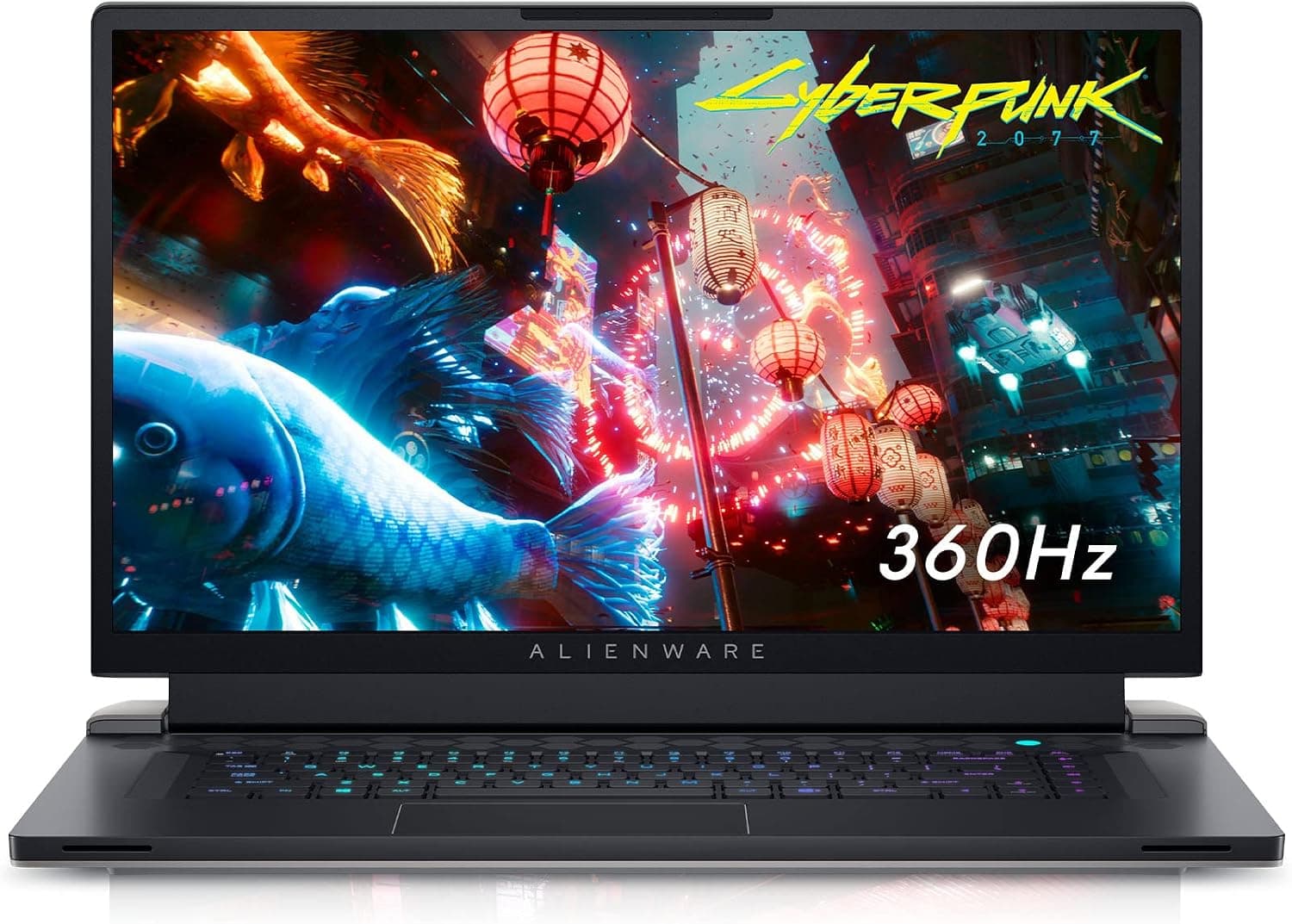 Alienware m16 16" QHD+ 240Hz Gaming Laptop - AMD Ryzen 9 7845HX, NVIDIA GeForce RTX 4080 12GB, 16GB DDR5, 1TB SSD