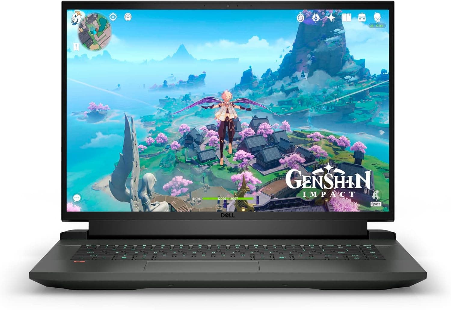 Dell G16 7620 16" QHD 165Hz Gaming Laptop - Intel Core i9-12900H, NVIDIA GeForce RTX 3070 Ti 8GB, 32GB DDR5, 1TB SSD, Black