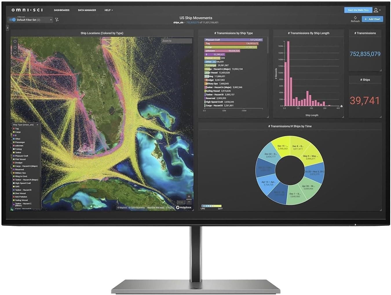 HP Z27k G3 27" LCD 3840x2160 60Hz Monitor