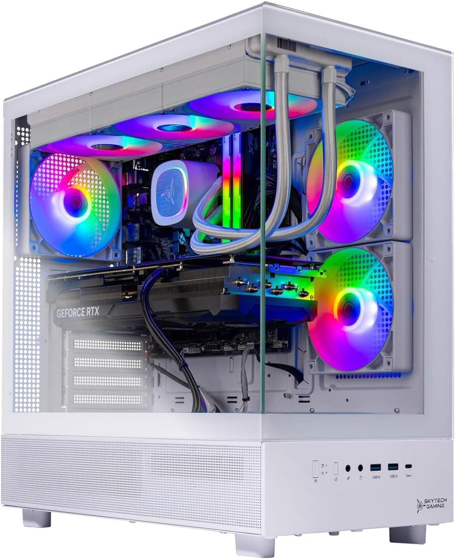 SkyTech Azure 3 Ryzen 7 9700X RTX 5070 Ti Gaming Desktop