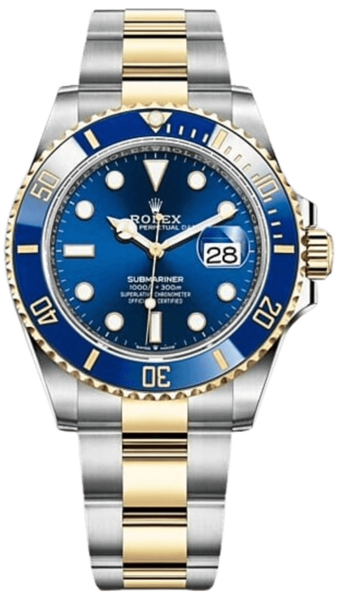 Rolex Submariner Date Blue Dial Steel and Yellow Gold Men's Watch M126613LB-0002